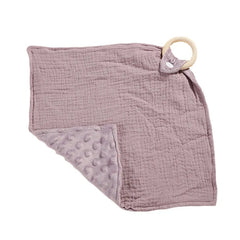 Muslin Square Towel Baby Blankets Newborn Soothe Appease Towel Cotton Baby Comforter Burp Cloth Teether Baby Stuff Snap Button