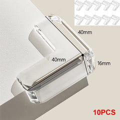 Anti Collision Baby Proofing High Quality PVC Transparent Table Edge Protector Self Adhesive Kids Safety Airbag Furniture Bumper