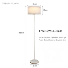 Nordic Floor Lamp Ins Creative Personality Simple Modern Bedroom Bedside Living Room Sofa LED Vertical Led Table Lamp