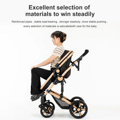 Lightweight Baby Stroller baby stroller 2 in 1 Stroller for baby car Comfort Baby Stroller 2 in 1 for newborn baby Free Shipping