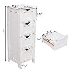 4 Drawers Storage Cabinet