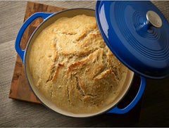 Enameled Cast Iron Round Dutch Oven, 6 Qt.,  Dutch Oven Cast Iron