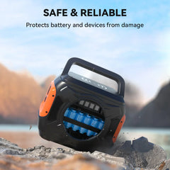 320W Portable Power Station; Flashfish 292Wh 80000mAh Solar Generator Backup Power With LASHFISH 18V/60W Foldable Solar Panel