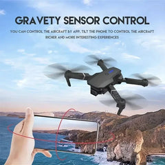 2024 E88Pro RC Drone 4K Professinal With 3 Battery 1080P Wide Angle HD Camera Foldable Helicopter WIFI FPV Height Hold Gift Toy