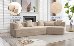 Sectional Sofa, Modern Sectional Couch for Living Room, L Shaped Couch High-Density Foam, Free Combination,Couch Corner Sofa