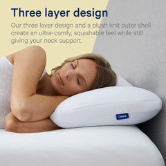 Casper Sleep-King Hybrid Pillow, 2 Pack, White,  Count