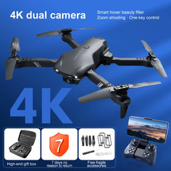 NEW V13 Mini Drone 4K HD Professional With 1080P Dual Camera 2.4G WIFi FPV Dron Foldable RC Quadcopter Gift Toy