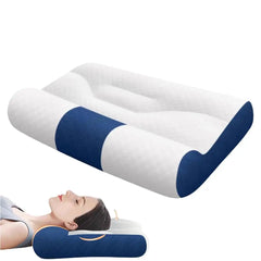 Cervical Pillow For Neck Ergonomic Neck Pillow Breathable Height Adjustable Orthopedic Neck Pillow For Sleeping Bedroom