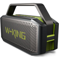 W-KING (100W Peak) 60W Portable Loud Bluetooth Speakers with Subwoofer, Outdoor Speaker Bluetooth Wireless Waterproof Speaker