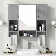 bathroom organizers, Bathroom Vanity with Single Sink Combo, Modern Bathroom Sink Cabinet with Soft Closing Doors & Drawers & Op