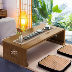 Table Folding Coffee Table Foldable Floor Low Tables for Living Room,Dining Room,Tea,Tatami,(47.24 * 19.68 * 12.2 INCH)