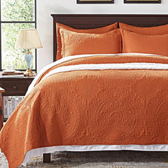 Bedding Set- Embossed, Bedspreads-Lightweight All Season Soft Microfiber Bedspread, Bed Coverlet for All Seasons