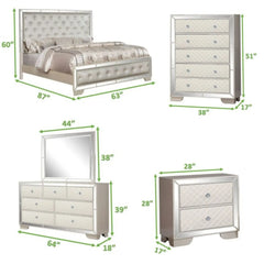 Roma Luxury style  Bedroom Set Vintage elegance