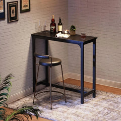 39 inch Bar Table, Bar Height Pub Table, Counter Height Bar Table, Rectangular High Top Kitchen & Dining Counter Tables