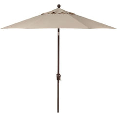 9-Foot   (Model 920) Push Button-Tilt Market Umbrella with Bronze Frame and Obravia2 Fabric: Khaki