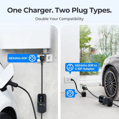 TOPDON Level 2 EV Charger, 32Amp 240V Portable Electric Vehicle Charge