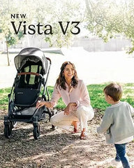 Minu V2 Travel Stroller Lightweight, Portable Design One-Hand Fold Shoulder Strap and Leather Bumper Bar Included Greyson