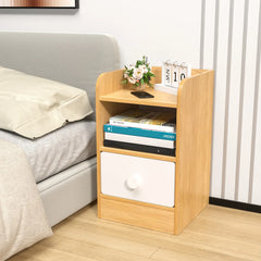 Nightstand Bedroom With Drawers Bedside Sofa Table With Storage Closet Chest Clothes Display Cabinet Furniture Living Room Table