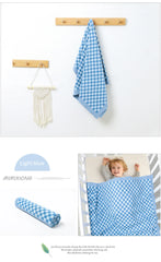 Baby Blankets Cotton Knitted Newborn Stroller Bedding Swaddle Wrap Quilts Fashion Toddler Throw Crib Cover Plaid blanket