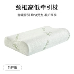 1 Pc Sleeping Bamboo Rebound Memory Orthopedic Pillows Cervical Pillow Cervical Health Cotton Pillows Memory Foam Pillow