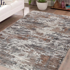 Modern Abstract Area Rug, 8x10 Washable Rugs for Living Room Bedroom Office Floor Rug Dining Room Indoor Accent Rugs