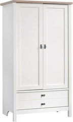 Armoire Wardrobe Closet, Clothes Cabinet with Hanging Rods, Adjustable Shelf, Freestanding Clothing Armoire, Wardrobes