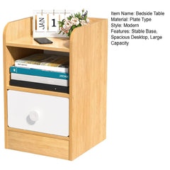 Nightstand Bedroom With Drawers Bedside Sofa Table With Storage Closet Chest Clothes Display Cabinet Furniture Living Room Table