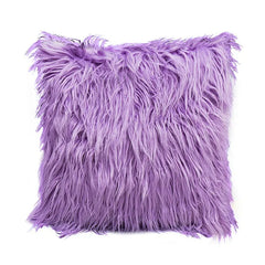 Fur Pillowcase Cushion Cover Decorative Long Hair Pillow Plush Case New Luxury Series Style Faux Throw Cushion Decor