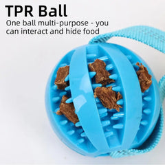 Dog Tug Toy Fun Squeaky Dog Chew Toys Pet Supplies Puppy Rope Toy With Elastic Drawstring Interactive Puppy Teething Toy For