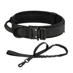 Dog Training Collar Adjustable Tactical Dog Collar And Leash Set Control Handle Pet Lead Collar For Small Big Dogs