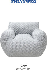 Giant Bean Bag Chair,Bean Bag Sofa Chair with Armrests, Large BeanBag Chair for Adults in Livingroom,Bedroom