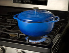 Enameled Cast Iron Round Dutch Oven, 6 Qt.,  Dutch Oven Cast Iron