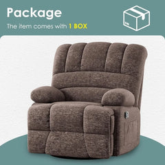 Living Room Chair, Oversized Swivel Rocker Recliner Chairs for Adults,  Living Room Chair