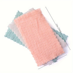 20Pcs/Pack Thickened Cleaning Cloths Wiping Rag Reusable Mirrors Window Glass Dish Washing Cloth Kitchen Towel Kitchen Cleaning