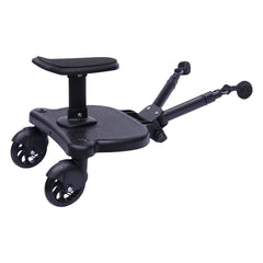 Trolley Auxiliary Pedal Integrated Board Universal 2in1 Stroller Ride Board Buggy Wheeled Board Seat Pedal Portable