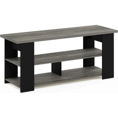 Jaya TV stand, French oak gray/black