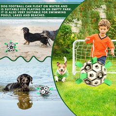 Dog Football Toy Pet Dog Outdoor Training Toys Dog Interactive Toy For Small Medium Breeds Soccer Ball Funny Dog Bite Chew Toys