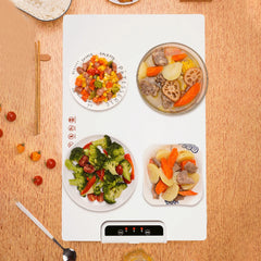 Foldable Food Warmer with Adjustable Temperature Folding Warming Placemat Silicone Fast Heating for Parties Family Gatherings