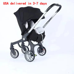 Baby Stroller Car Seat Adjustable Seat  Infant Cradle Carriage Bassinet cart Portable Travel System