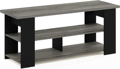 Jaya TV stand, French oak gray/black