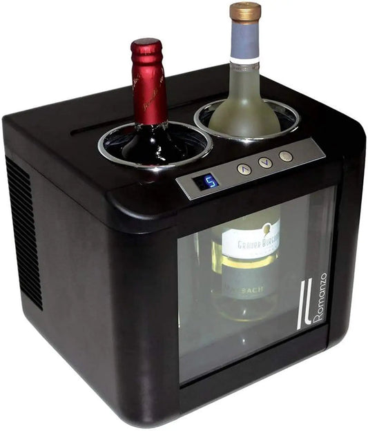 IL-OW002 Chiller Refrigerator with Open Countertop Freestanding Design Electric Wine Cooler with Adjustable Temperature