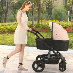 High quality newborn Lightweight Baby Stroller Folding Cart Comfort Baby Stroller 3 in 1 Child Safety Seat