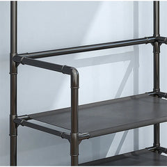 5 tier simple coat rack, multi-functional coat rack, strong and stable material, household dust storage shoe racks