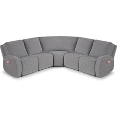 Extra Large Reclining Sectional Couch Covers, L Shape Sectional Sofa Corner Seater, Thick, Soft Sofa Slipcovers