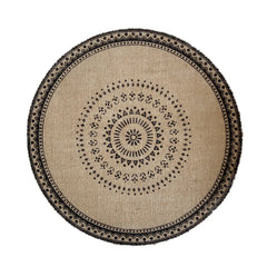 1Pcs Retro Cotton Linen Cup Coaster Decorative Mats Vase Mats Hand-Woven Carpet Pattern Cup Jute Placemats Kitchen Accessories