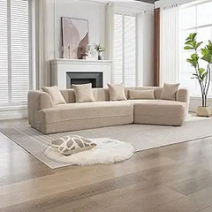 Sectional Sofa, Modern Sectional Couch for Living Room, L Shaped Couch High-Density Foam, Free Combination,Couch Corner Sofa