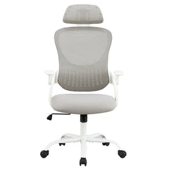 JHK Mesh Ergonomic Office Computer Desk Chair Flip-up Arms Adjustable Headrests Comfortable Lumbar Support For Home Office