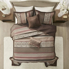 Reversible Quilted Bedspread Set, Solid Reverse Summer Breathable, Lightweight All Season Bedding Layer,