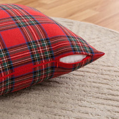 Pillow Cases Christmas Scottish Tartan Plaid Cushion Covers Bed Sofa Pad Party Decor Throw Pillow Cover Holiday Decors 45/50cm