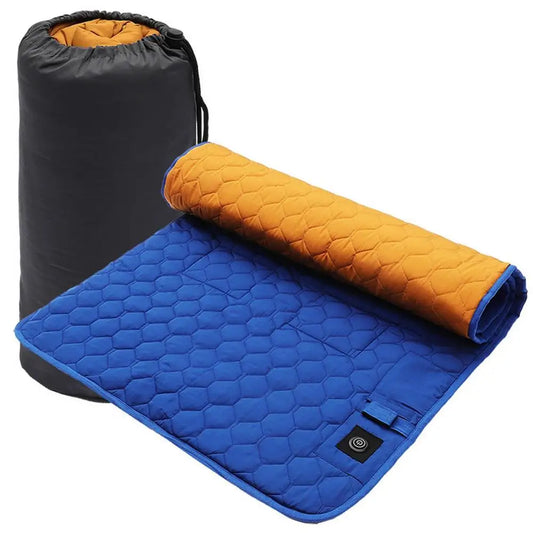 7 Zones USB Heating Sleeping Mat Winter Outdoor Sleeping Pad Insulation Camping Heated Thickened Mattress 40 to 65 Yoga Mat